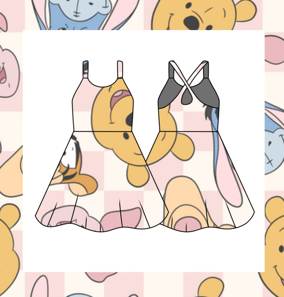 Honey bear tennis dress women’s