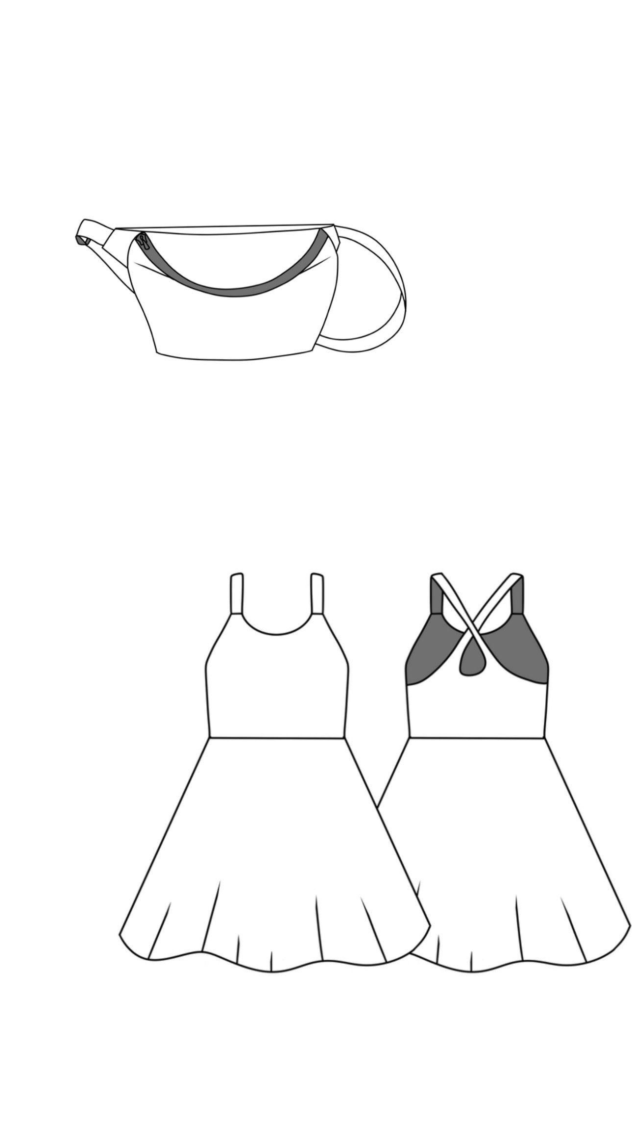 Extremely subtle mystery dresses