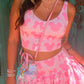 Pink mouse ruffled SKORT ready to ship