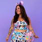 Mouse and friends rainbow top (RTS)