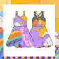 Daisy little girl tennis dress RTS