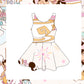 Happy place girls tennis dress (pre order)