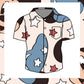 Little boys mystery button down