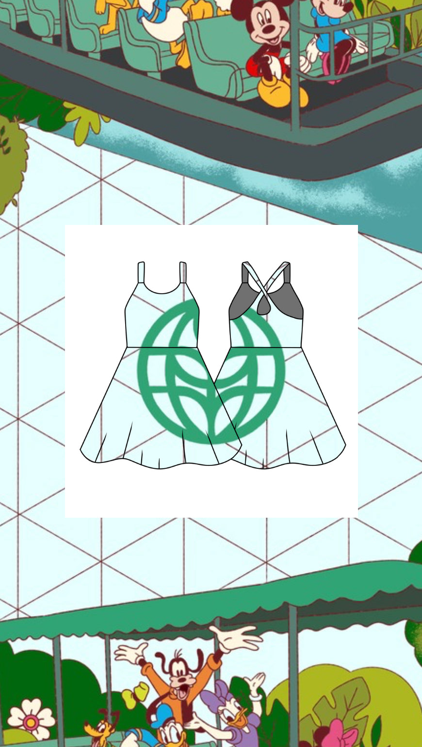 LWTL women’s tennis dress RTS