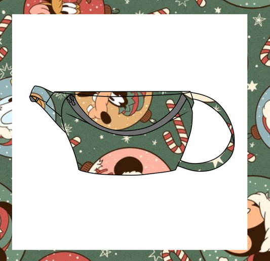 Christmas friends jumbo Fanny pack