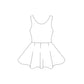 Little girls throw back!! RTS MYSTERY tennis dress