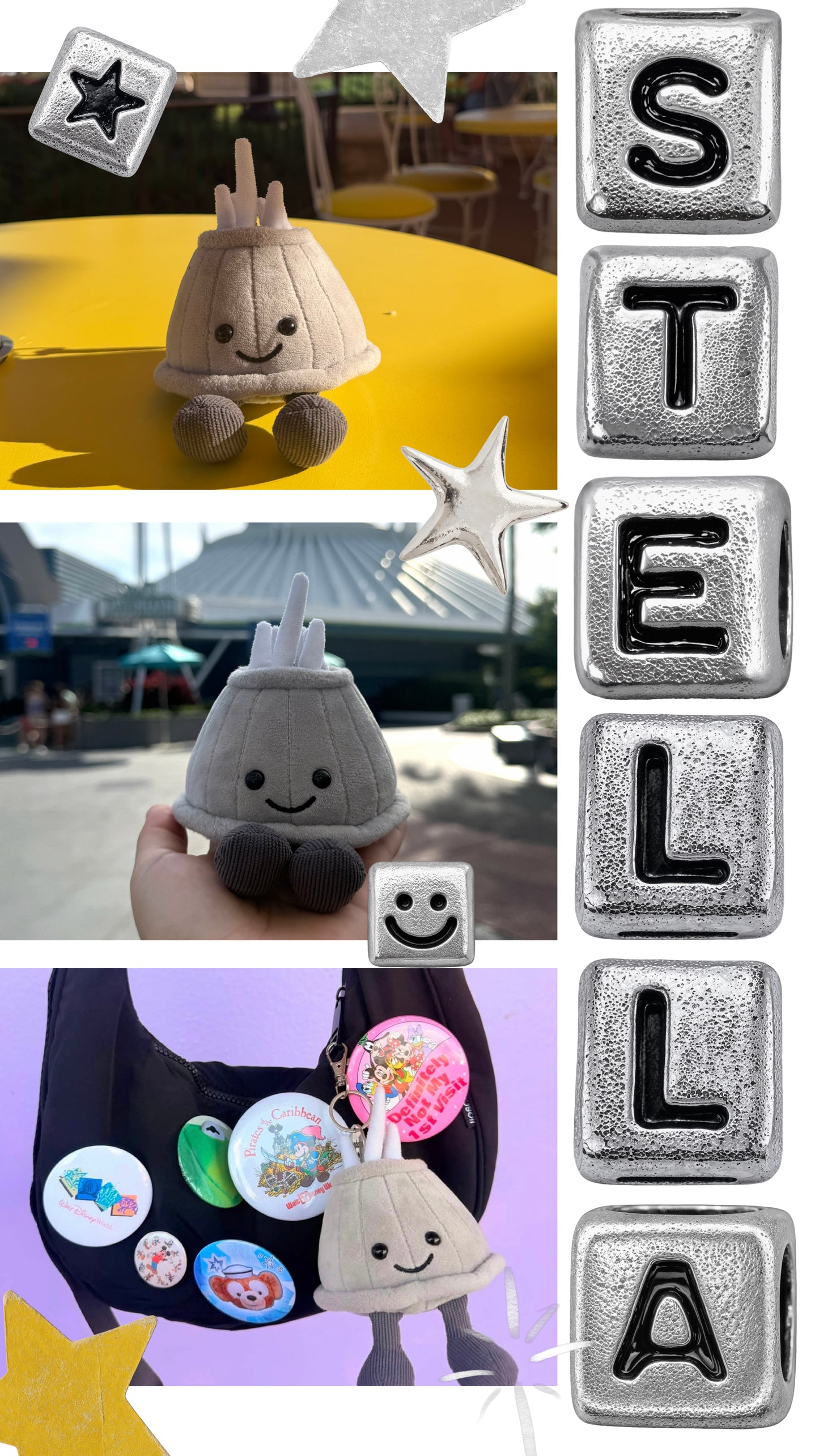 Stella bag charm ✨🚀🛸 (preorder)
