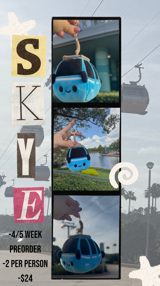 Skye ✨🏙️ bag charm Park Pal